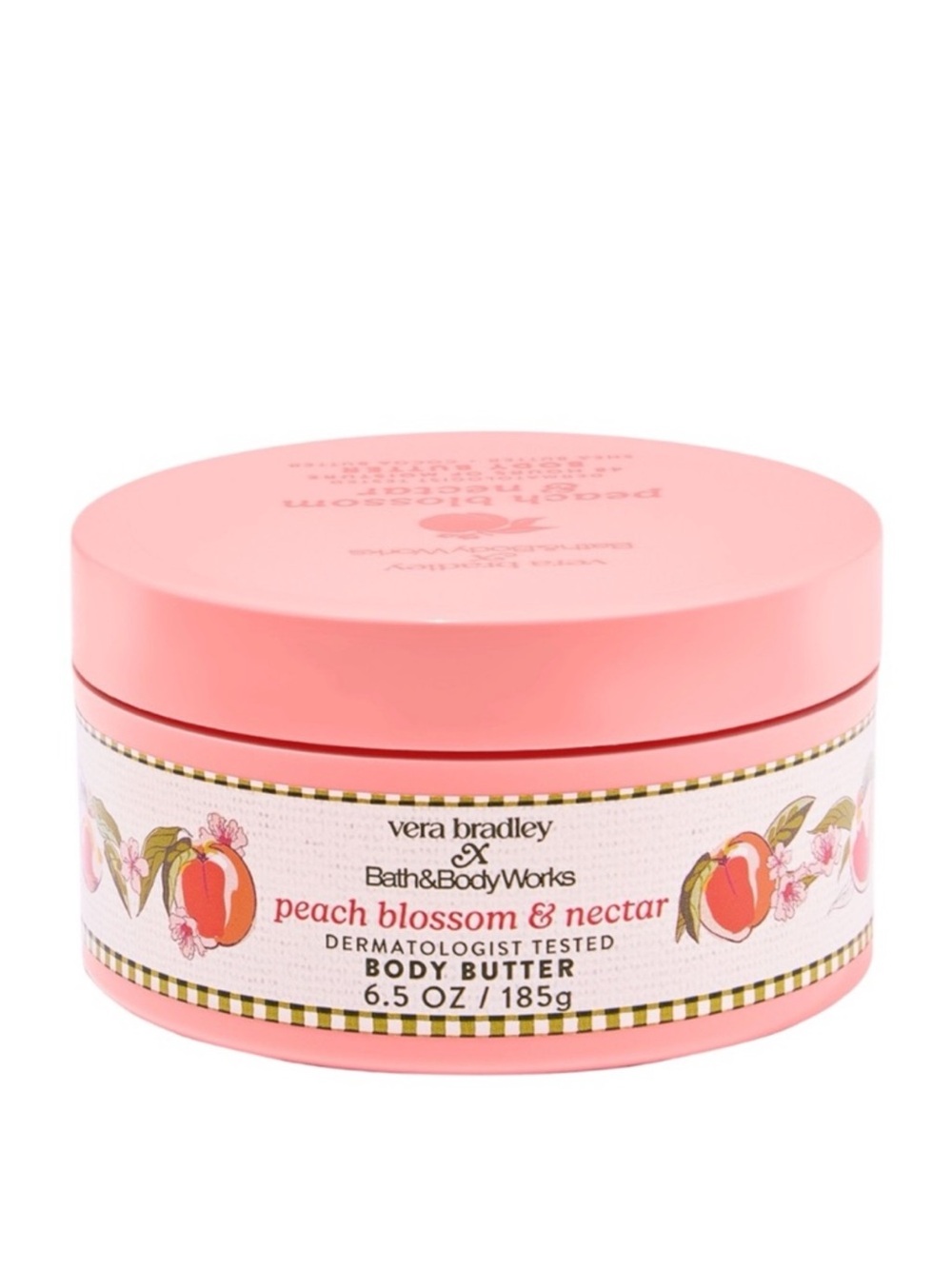 Vera Bradley x Bath & Body Works
PEACH BLOSSOM & NECTAR
Body Butter 6.5 oz